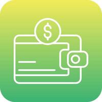 Wallet free Vector Icon