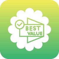 Best Value Vector Icon