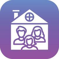 Family Home Vector Icon