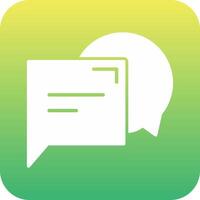 Speech Bubbles Vector Icon