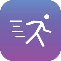 Running Person Vector Icon