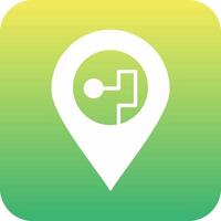 Pin Location Vector Icon