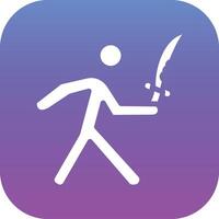 Sword Fighting Vector Icon