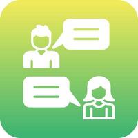 Conversation Vector Icon