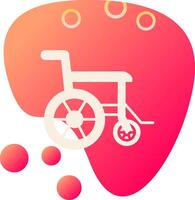 Wheelchair Vector Icon