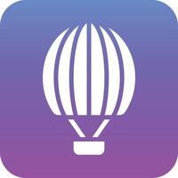 Hot Air Balloon Vector Icon