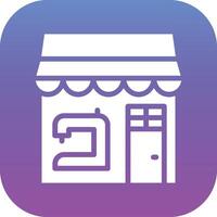 Tailor Shop Vector Icon