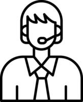 Customer Service Vector Icon