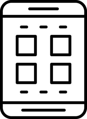 Mobile Vector Icon