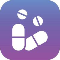 Pills and Tablets Vector Icon