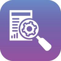 Research Process Vector Icon