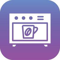 Coffee Oven Vector Icon