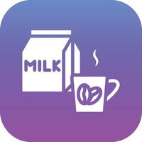 Coffee Milk Vector Icon