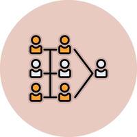 Hierarchy Vector Icon