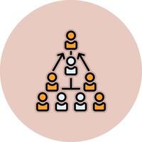 Hierarchy Vector Icon