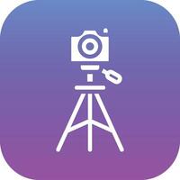 Tripod Camera Vector Icon