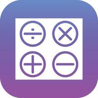 Mathematics Vector Icon