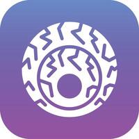 Scary Eyeball Vector Icon
