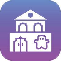 Ghost Castle Vector Icon