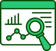 Market Research Vector Icon