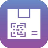 Package QR Code Vector Icon