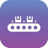 Conveyor Belt Vector Icon