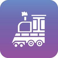 vapor tren vector icono