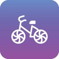 icono de vector de bicicleta