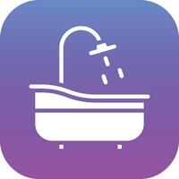 Bathtub Vector Icon