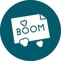 Boom Vector Icon