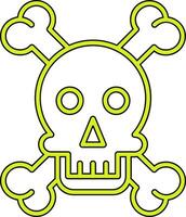 Skull And Bones Vector Icon