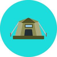 Tent Vector Icon