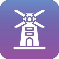 Windmill Vector Icon