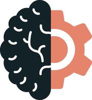 icono de vector de cerebro