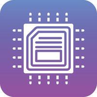 CPU Processor Vector Icon