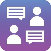 Interview Vector Icon