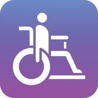 Disabled Person Vector Icon