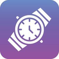 icono de vector de reloj de pulsera