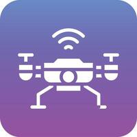 Smart Drone Vector Icon