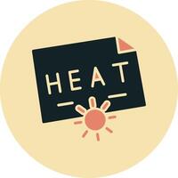 Heat Vector Icon