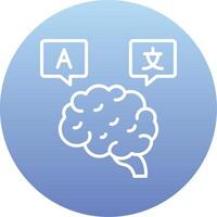 Linguistic Vector Icon
