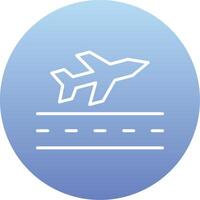 Departure Vector Icon