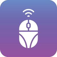 Wireless Mouse Vector Icon