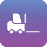 Forklift Vector Icon