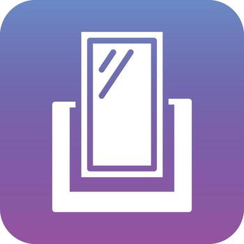 Mirror Vector Icon