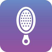 Hair Brush Vector Icon