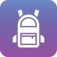 Backpack Vector Icon