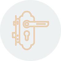 Doorlock Vector Icon