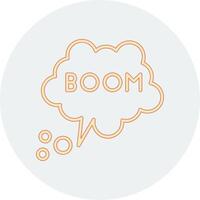 Boom Vector Icon