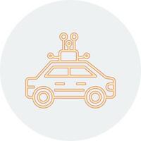 Smart Car Vector Icon